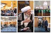 دیدار اعضای شورای هماهنگی دهه کرامت با آیت الله محمدی ری شهری